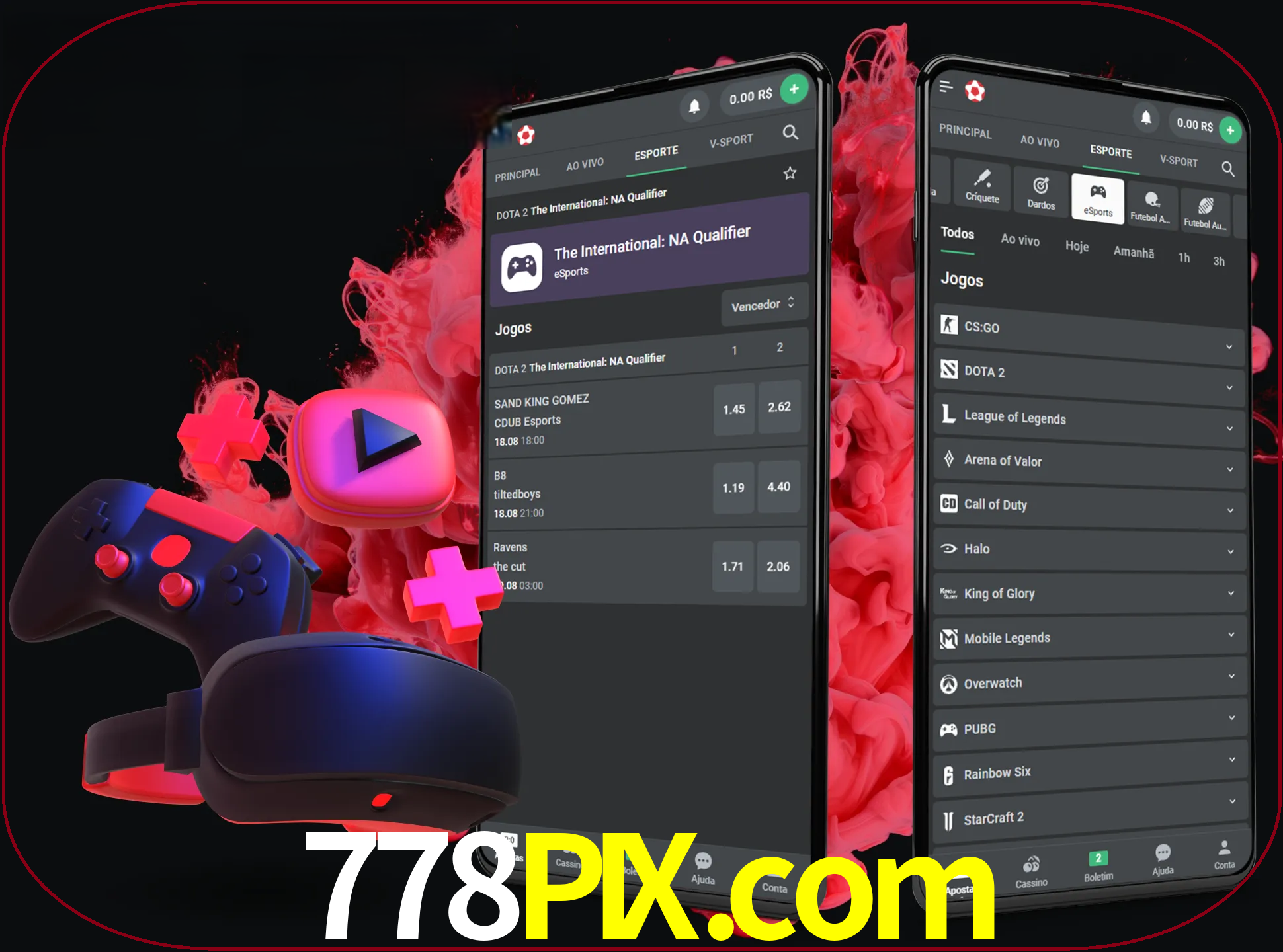 Para ter a aplicação móvel 778pix no seu smartphone, basta descarregar o ficheiro apk e seguir as instruções.