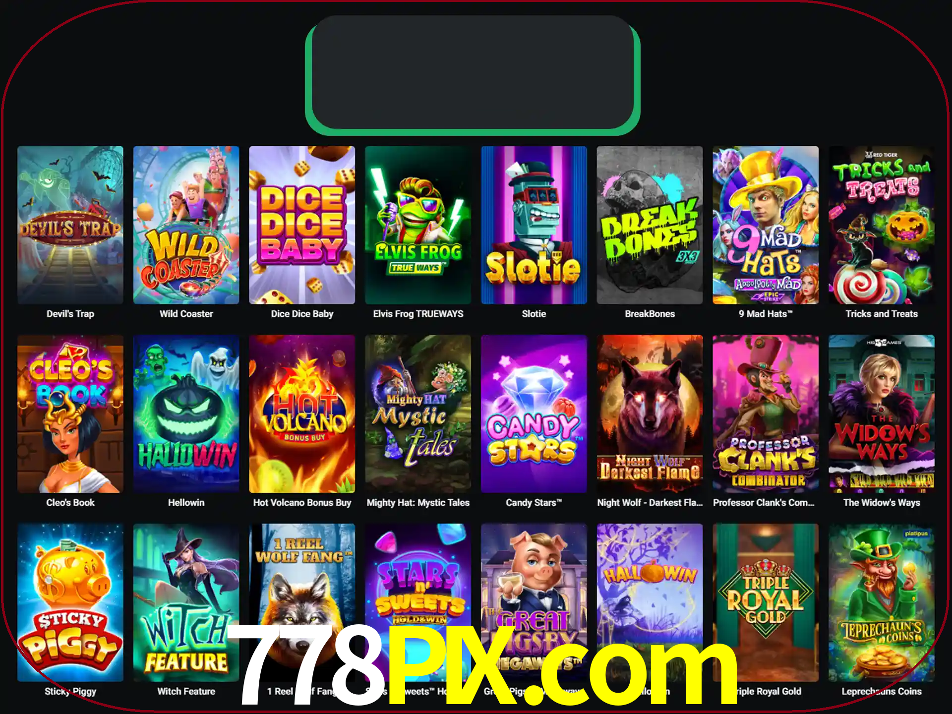 Procure por seus amados jogos de slot.